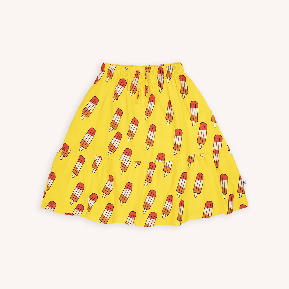 Popsicle - Long Skirt With Drawstring