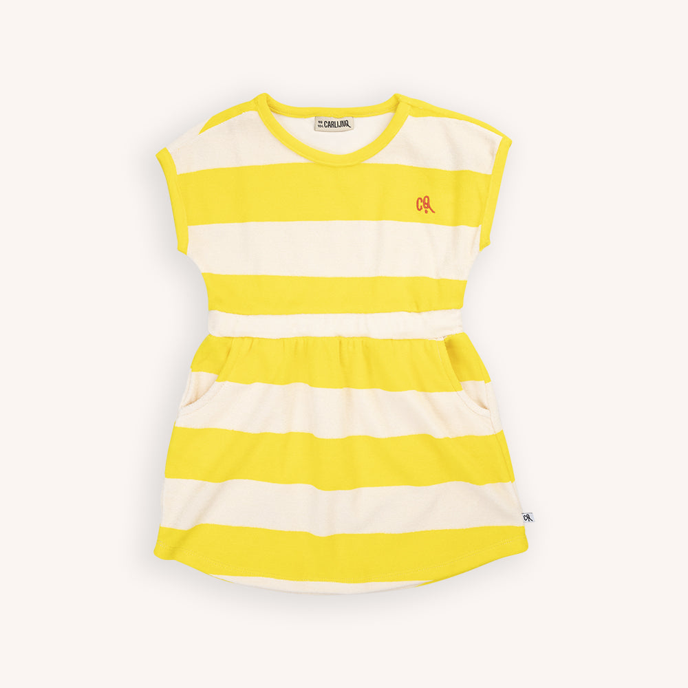 Stripes Yellow - Loose Fit Dress