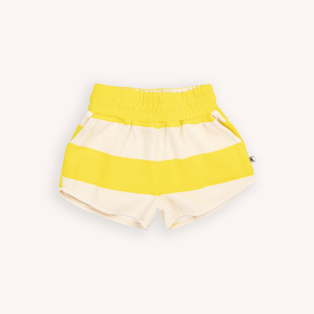 Stripes Yellow - Unisex Shorts