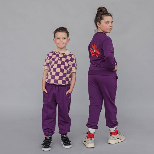 Basic - Purple Kids Jogger