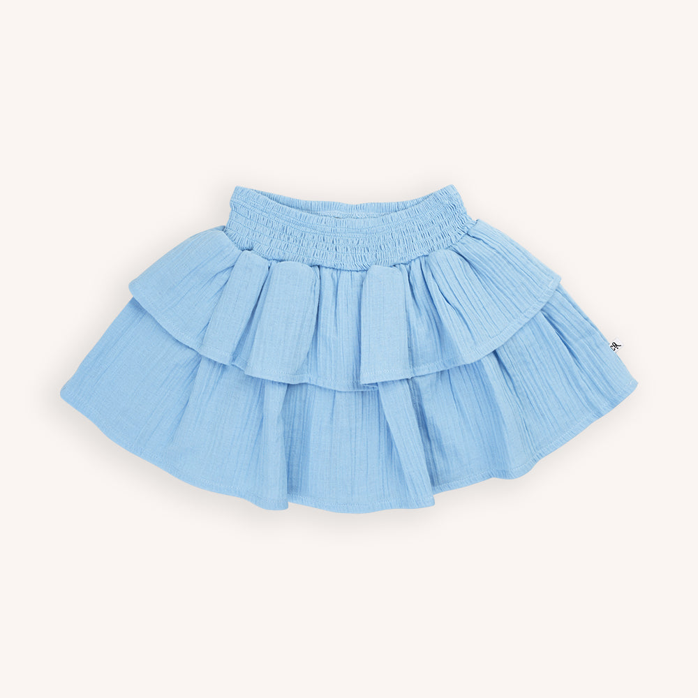 Basic - Two Layered Ruffled Skirt