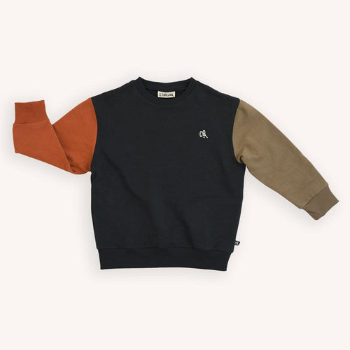 Basics - Kids Sweater (Brown/Black)