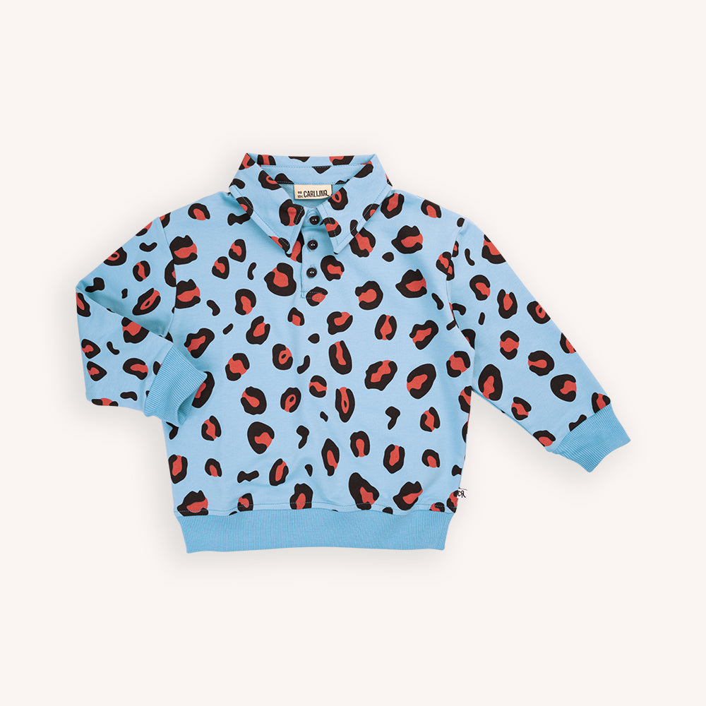 Leopard - Polo Sweater