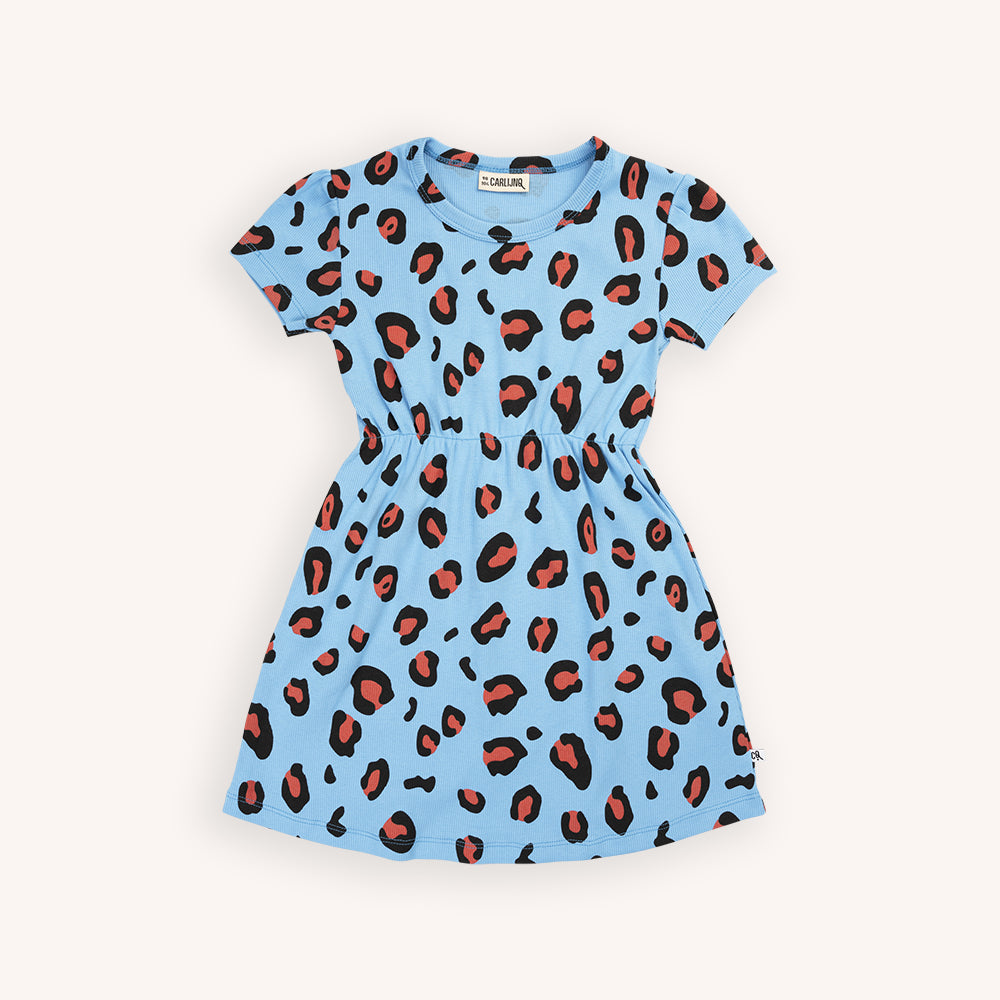 Leopard - Ruffled Dress
