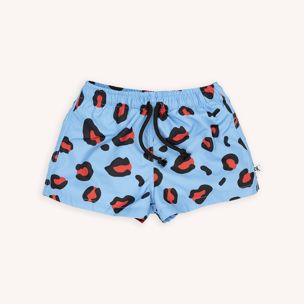 Leopard - Swim Shorts Loose Fit