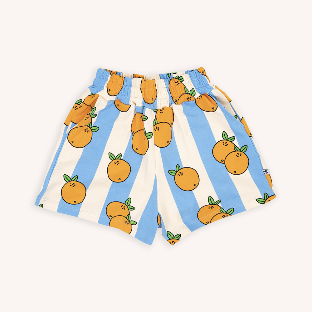 Orange - Girls Shorts