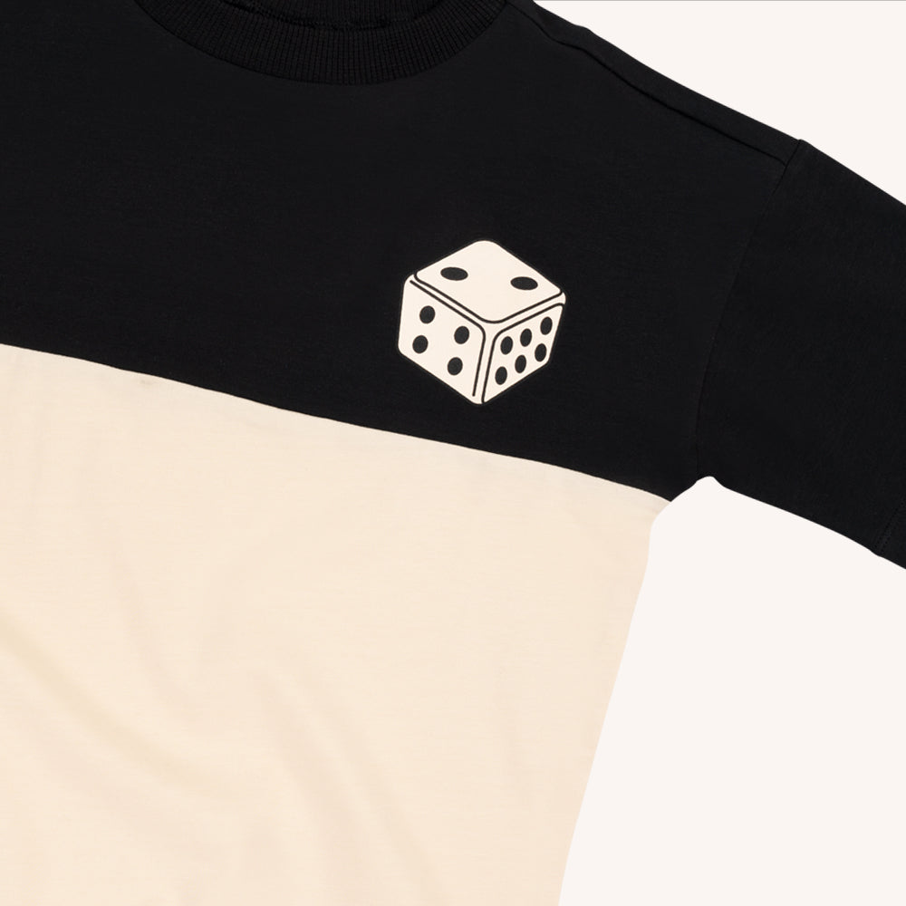 Basic - Oversized T-Shirt Split With Print