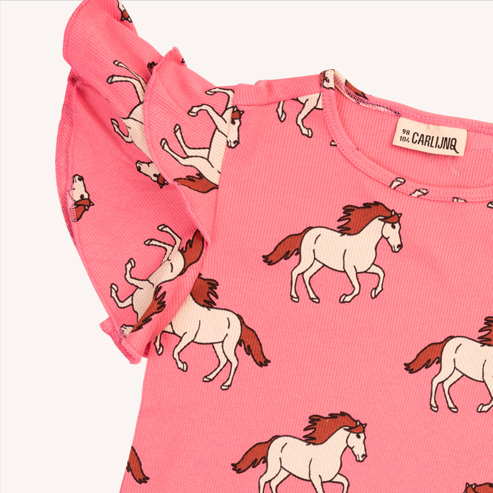 Wild Horse - Ruffled Shirt
