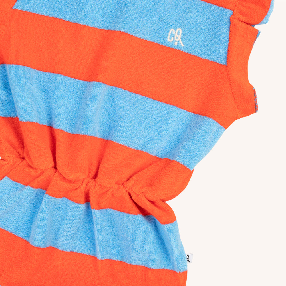 Stripes Red/Blue - Playsuit