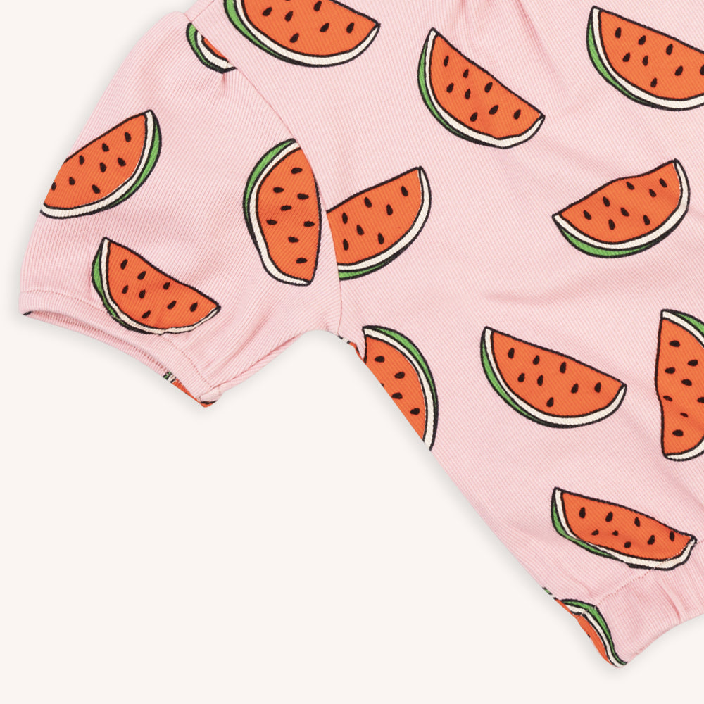 Watermelon - Puffed Short Sleeve