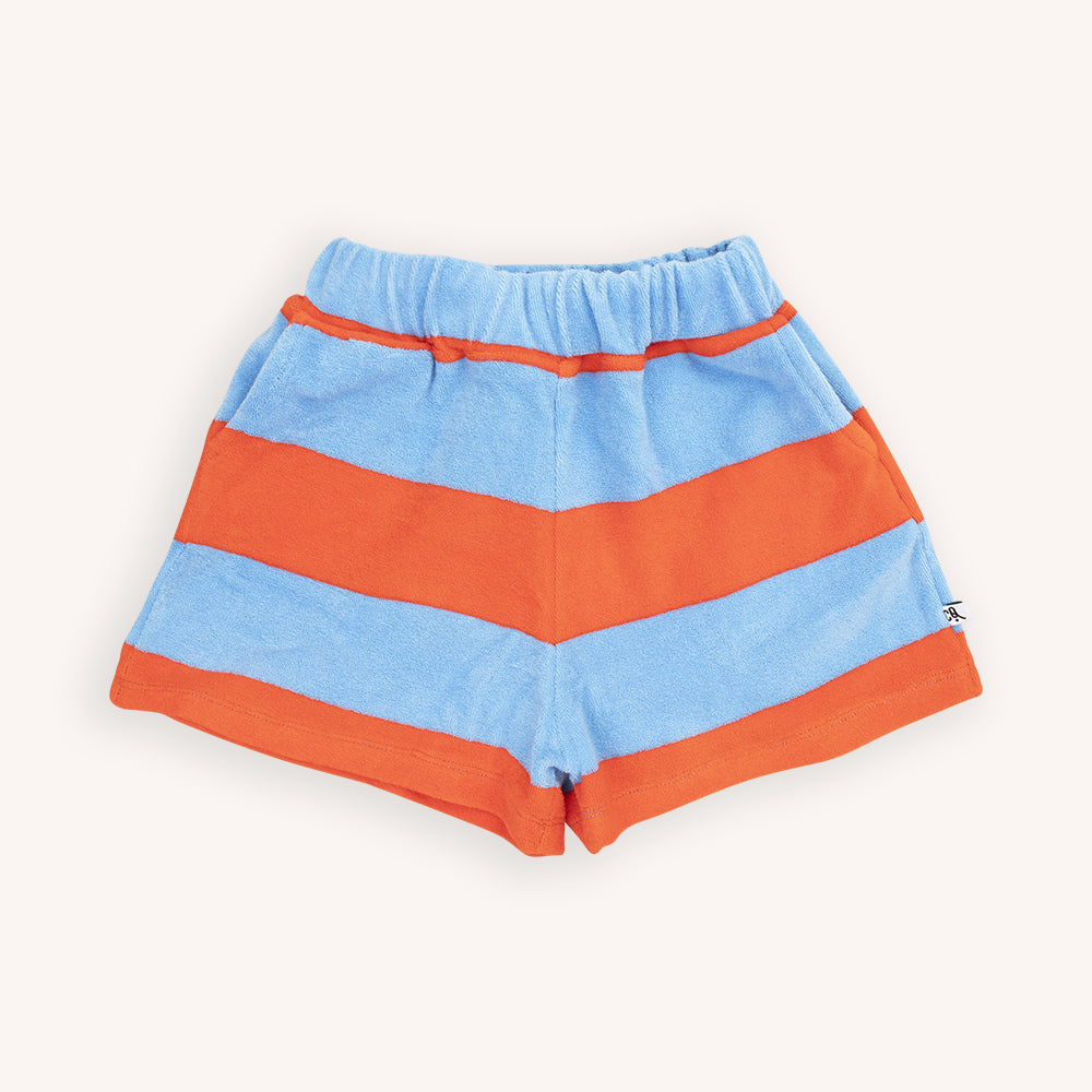 Stripes Red/Blue - Girls Shorts