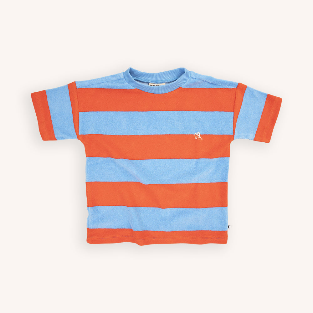 Stripes Red/Blue - T-Shirt Oversized