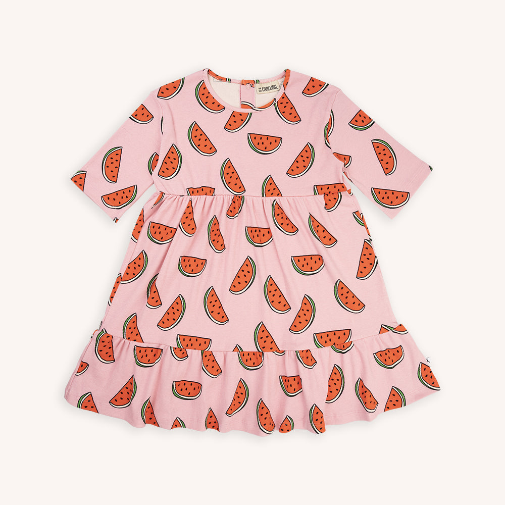 Watermelon - Flared Dress
