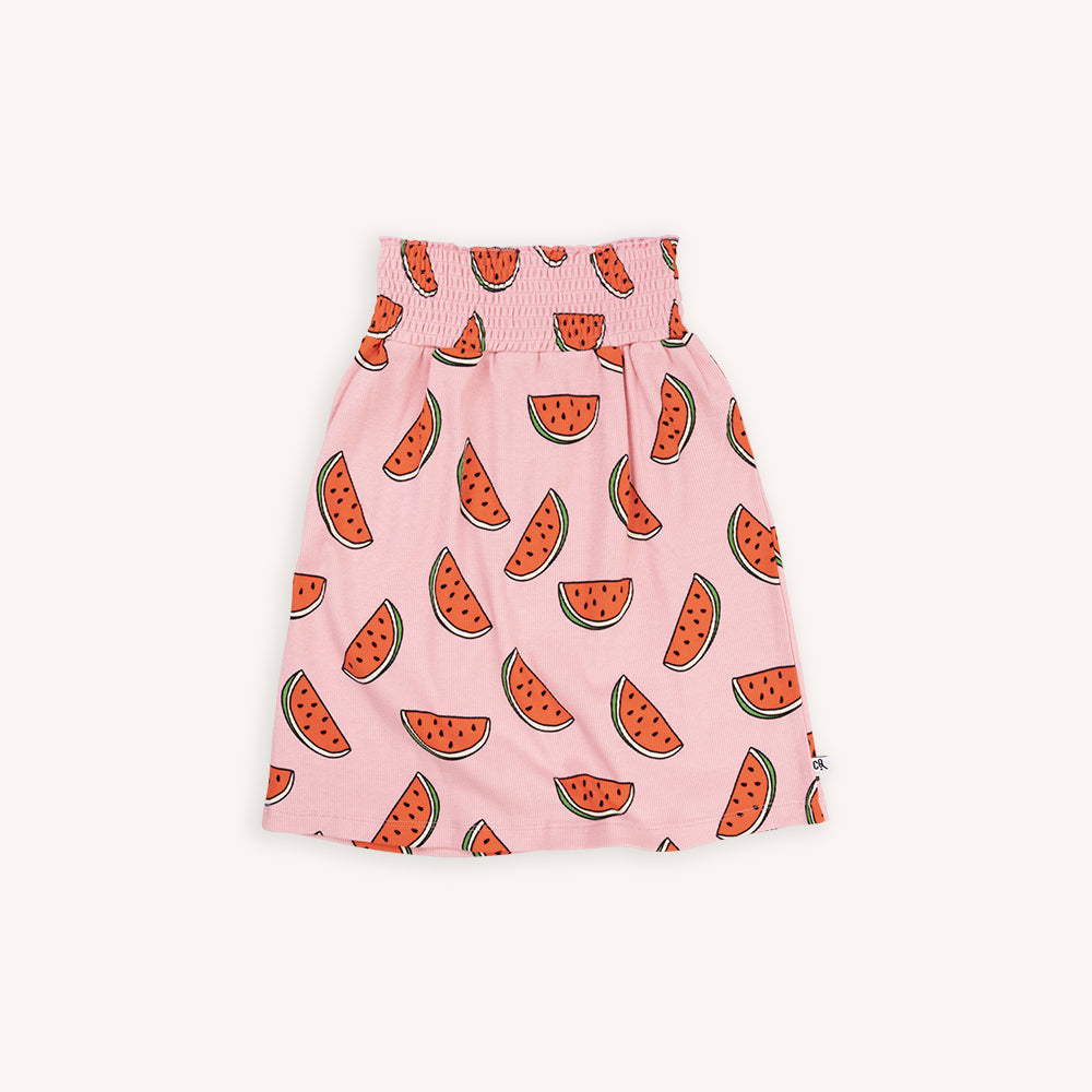 Watermelon - Paperbag Skirt