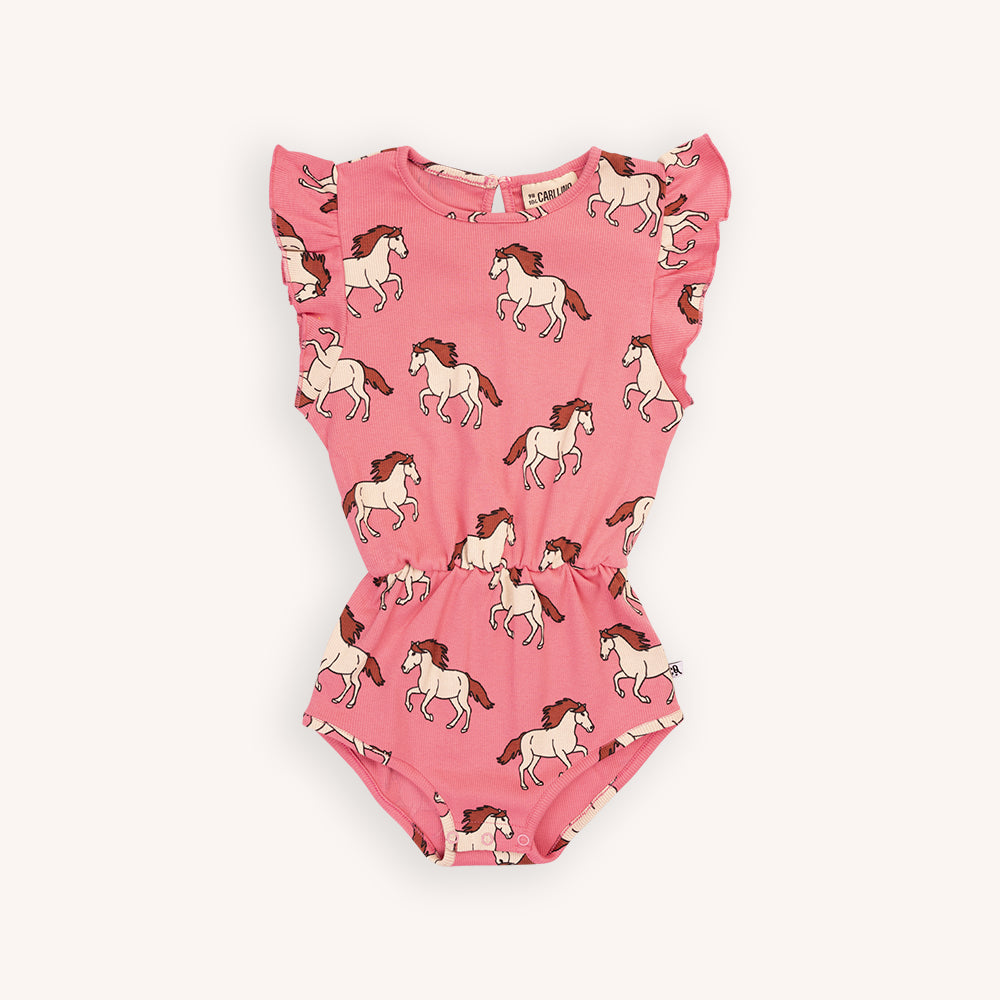 Wild Horse - Playsuit (Pink)