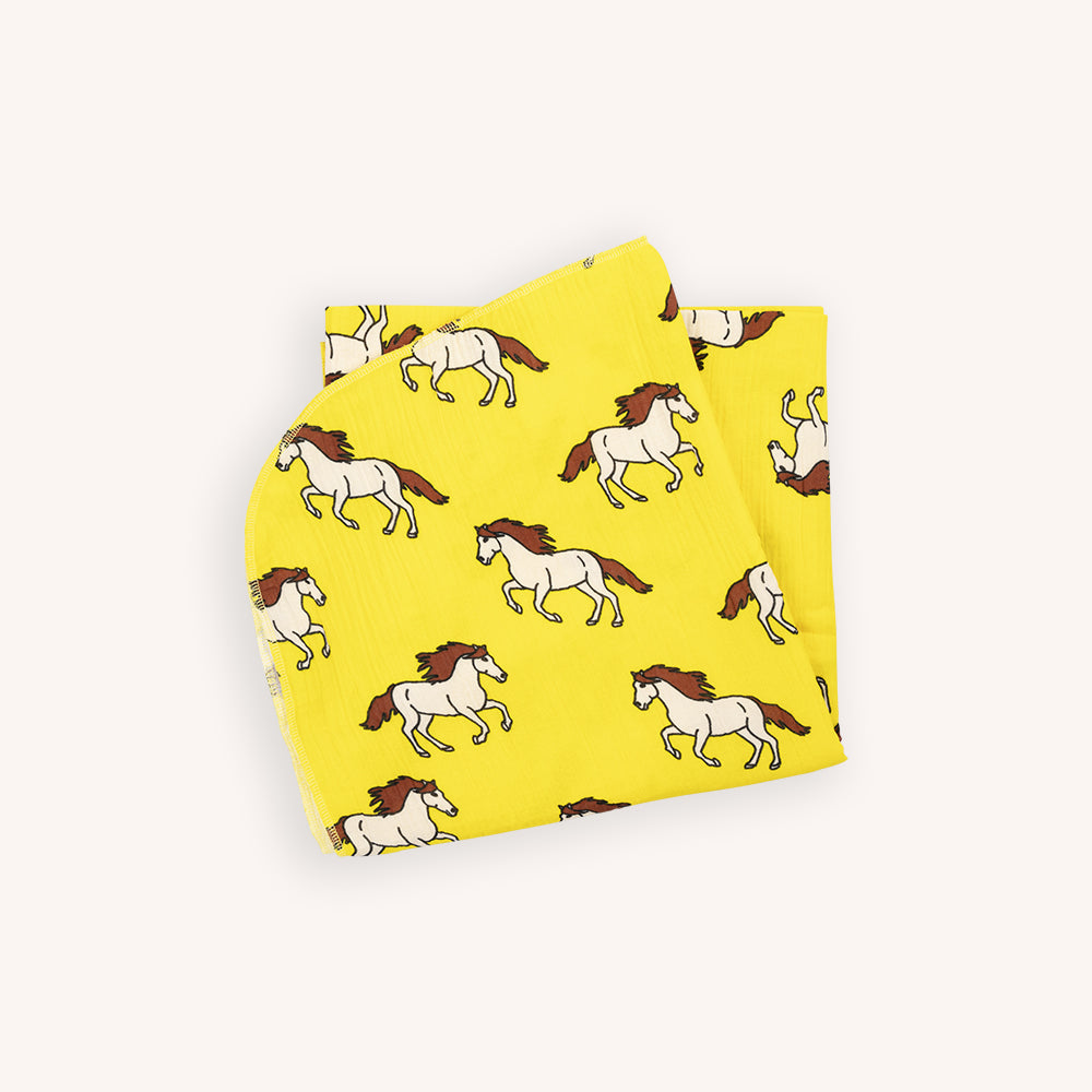 Wild Horse - Swaddle (Yellow)